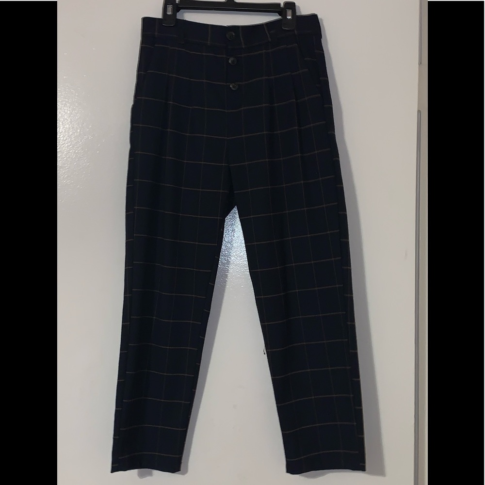 Zara Kids girls plaid pants size 11/12